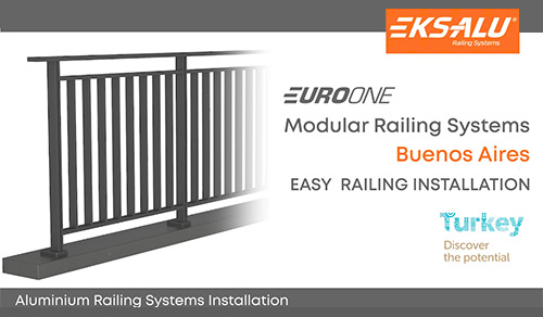 EURO ONE Modular Railing Systems Installation