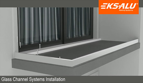 Gs 10-02-6 Glass Channel Systems Installation